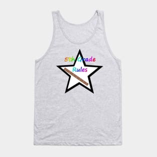 5th grade rules return to school Tank Top